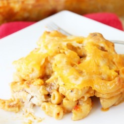 Buffalo Chicken Macaroni and Cheese