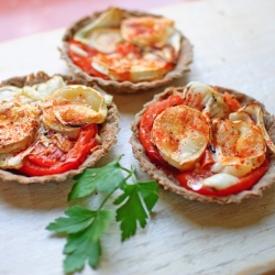 Tomato and Goat Cheese Tart