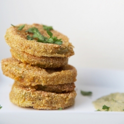 Fried Green Tomatoes with Remoulade