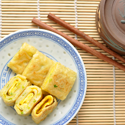 Chinese Egg Pancake Rolls