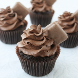 Tim Tam Cupcakes