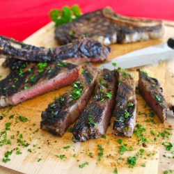 Marinated Grilled Ribeyes