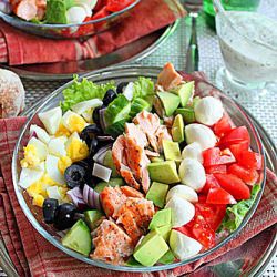 Cobb Salad with Yogurt Dressing