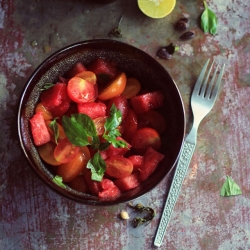 Tomato Watermelon Salad