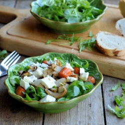 Roasted Vegetable Salad with Feta