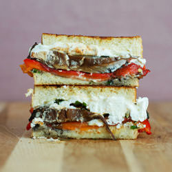 Goat Cheese Grilled Cheese