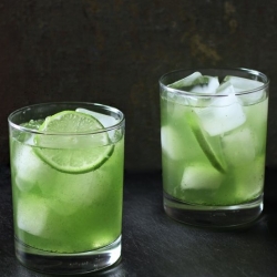 Dandelion-Lime Coolers