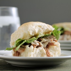 Root Beer BBQ Pulled Pork Sliders