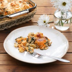 Cheesy Paprika Garden Casserole