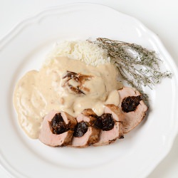 Pork Tenderloin with Prune & Brandy