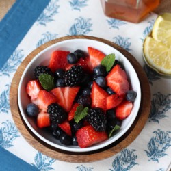 Triple Berry Salad