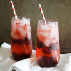 Cherry Sake Cocktails