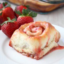 Strawberry Sweet Rolls