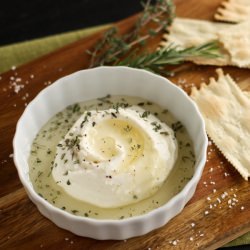 Homemade Ricotta with Honey & Herbs