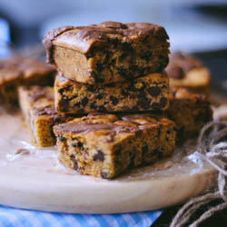 Soft & Chewy Choc Chip Cookie Bars