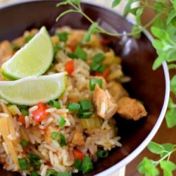 Fried Rice with Chicken