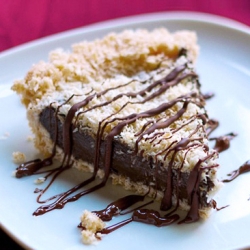 Raw Samoas Chocolate Cream Pie