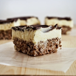 Nanaimo Bar Rice Krispy Treats