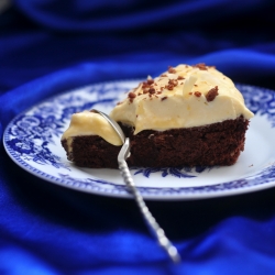 Chocolate Cake with Lemon Mousse