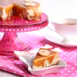 Banana Butterscotch Cheesecake