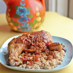 Pomegranate & Vinegar Chicken