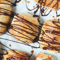 Homemade Chocolate Croissants