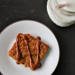 Flourless Peanut Butter Cookie Bars