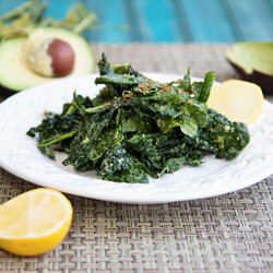 Super Simple Raw Kale Salad