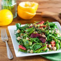 Springtime Strawberry Spinach Salad