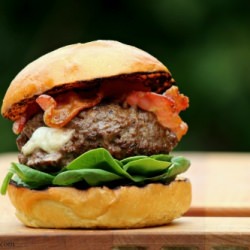 Burrata Stuffed Burgers