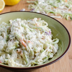 Low Fat Apple Slaw