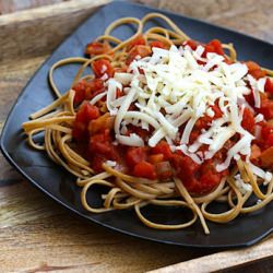 Tomato Basil Fettucine & Mozzarella