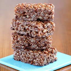 Cocoa Chocolate Rice Krispy Treats