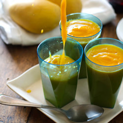 Papaya Mango Smoothie