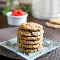 Chocolate & Bitter Almond Cookies