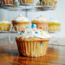 Confetti Cupcakes