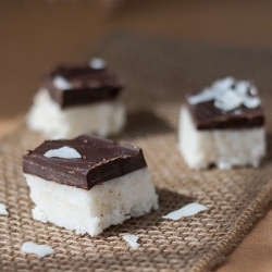 Chocolate Covered Coconut Bars