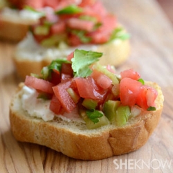 Bloody Mary Bruschetta