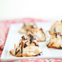 Chocolate Covered Macaroons