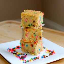 Skinny Funfetti Blondies