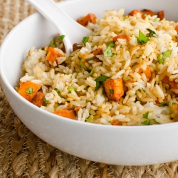 Roasted Butternut Squash Rice