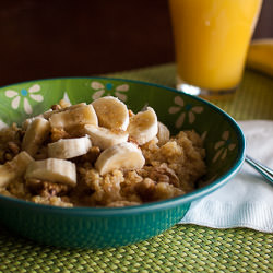 Banana Bread Quinoa Cereal