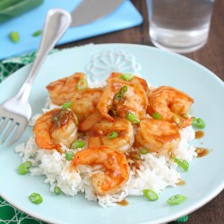 Pan-Seared Shrimp with Hoisin Glaze