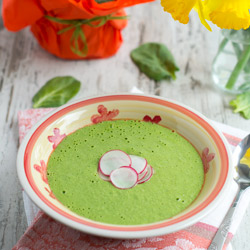 Raw Spinach Soup