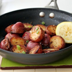 Braised Potatoes with Lemon