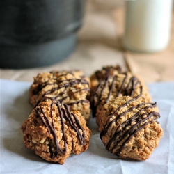 Oat and Hazelnut Cookies