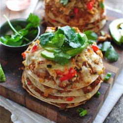 Chicken Taco Stacks