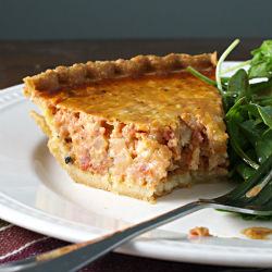 Winter Tomato Quiche