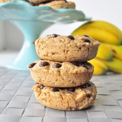 Peanut Butter Chocolate Chip Donuts