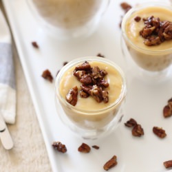 Maple-Bourbon Budino